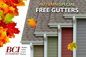 Free Gutters BCI Exteriors Autumn Special