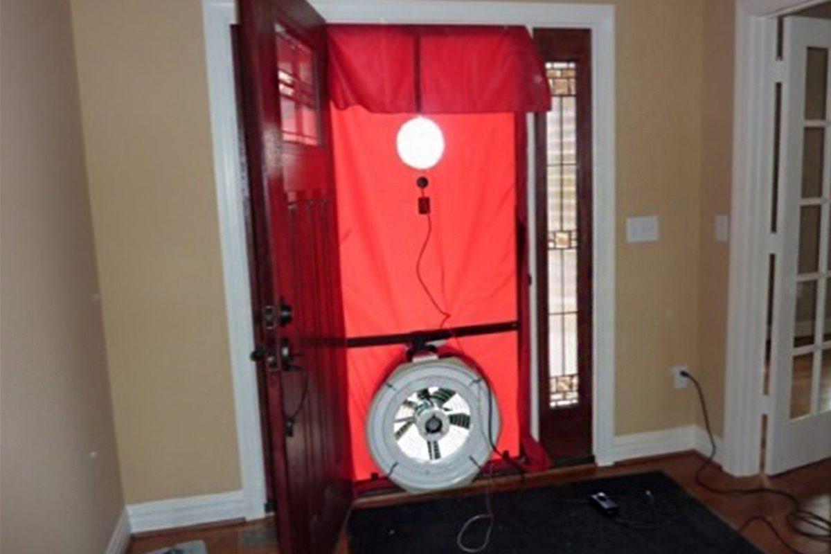 Blower Door Test