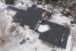 flat rubber roof Hartland Wisconsin