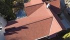 New CertainTeed Carriage House Georgian Brick Roof Birds Eye View